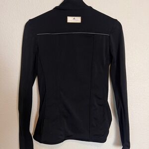 Adidas by Stella McCartney Black Track Jacket Full Zip Rhinestone Detail XS